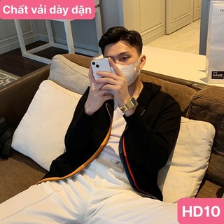 Áo khoác nỉ bomber nam nữ form rộng kiểu dáng bóng chày Havado5 nhiều mẫu mới đẹp