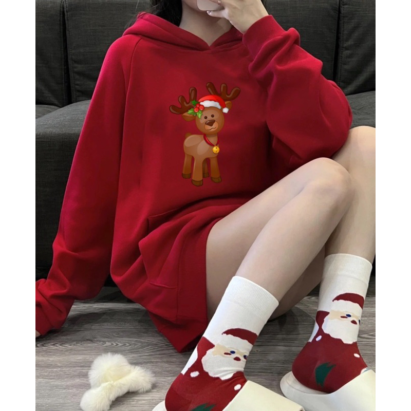 Áo khoác hoodie nỉ lót bông nam nữ