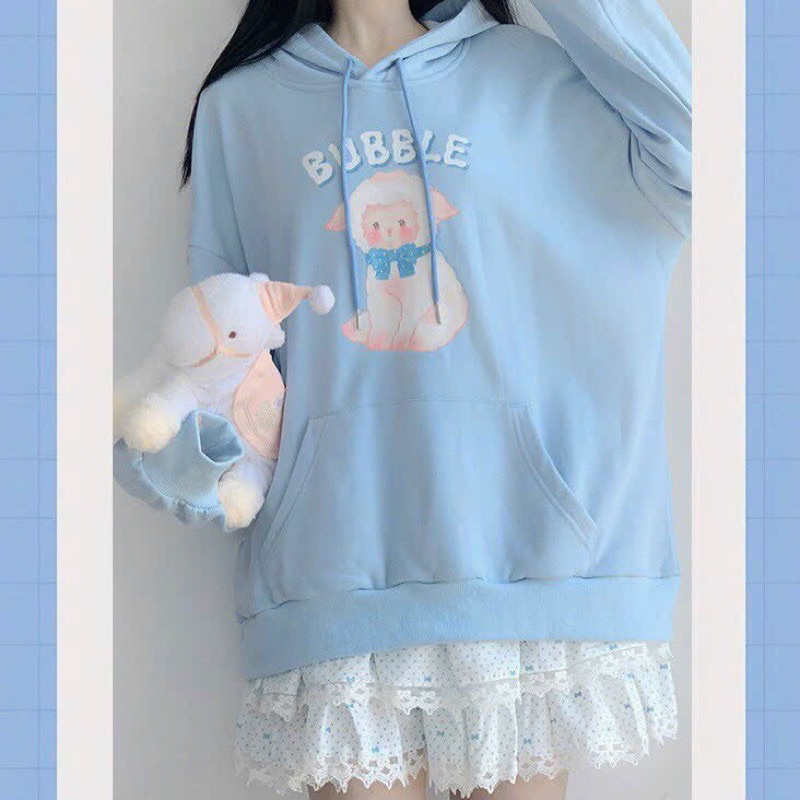 Áo khoác hoodie nỉ lót bông nam nữ