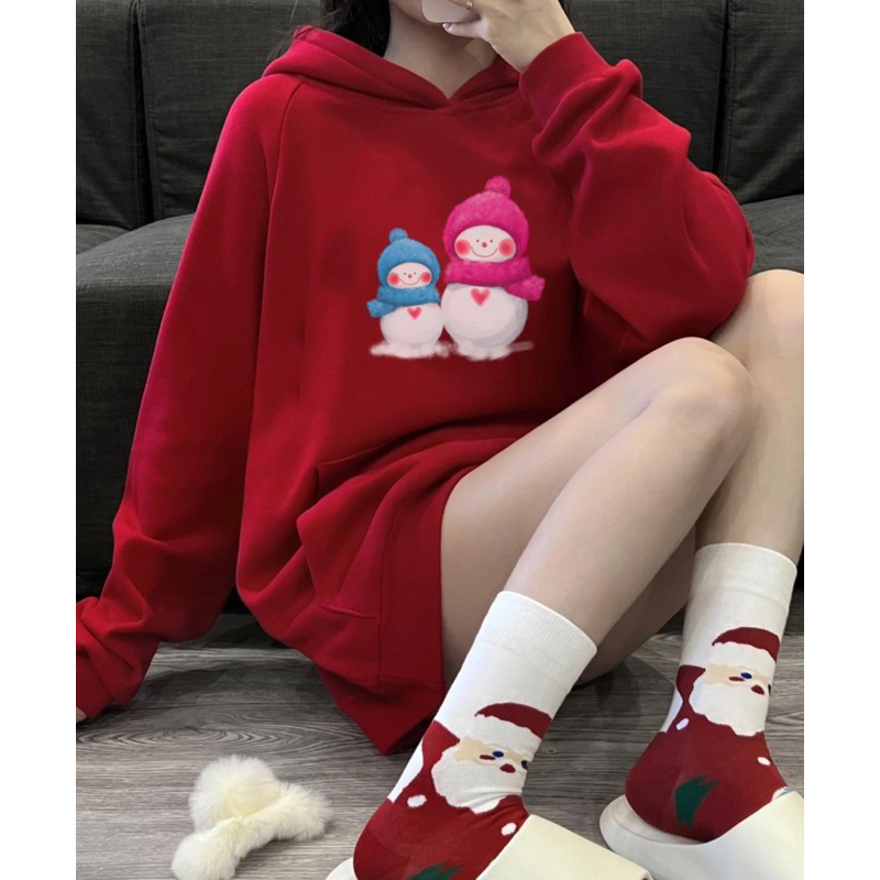 Áo khoác hoodie nỉ lót bông nam nữ