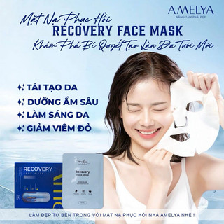 Mặt nạ phục hồi Amelya cấp ẩm cho da hộp 10 miếng