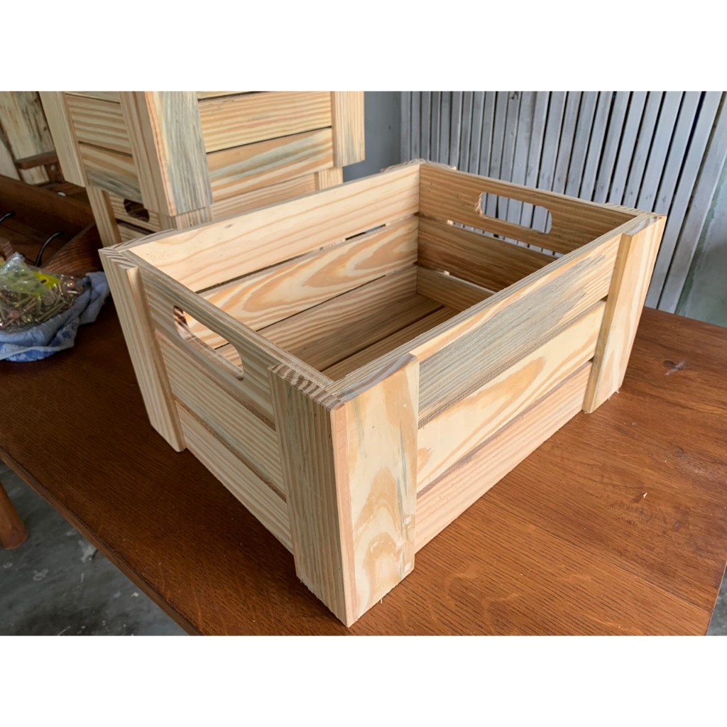 Thùng gỗ đa năng/ Thùng gỗ đựng hoa quả, trái cây/ Lắp ráp