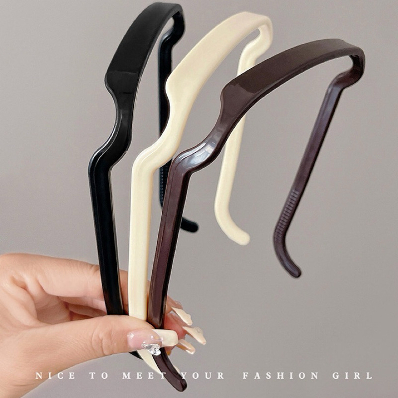 Băng Đô Loại 1 Cài Tóc Kính Mắt Phụ Kiện Tóc Vuông Vô Hình Giúp Bạn Nâng Cấp Outfit