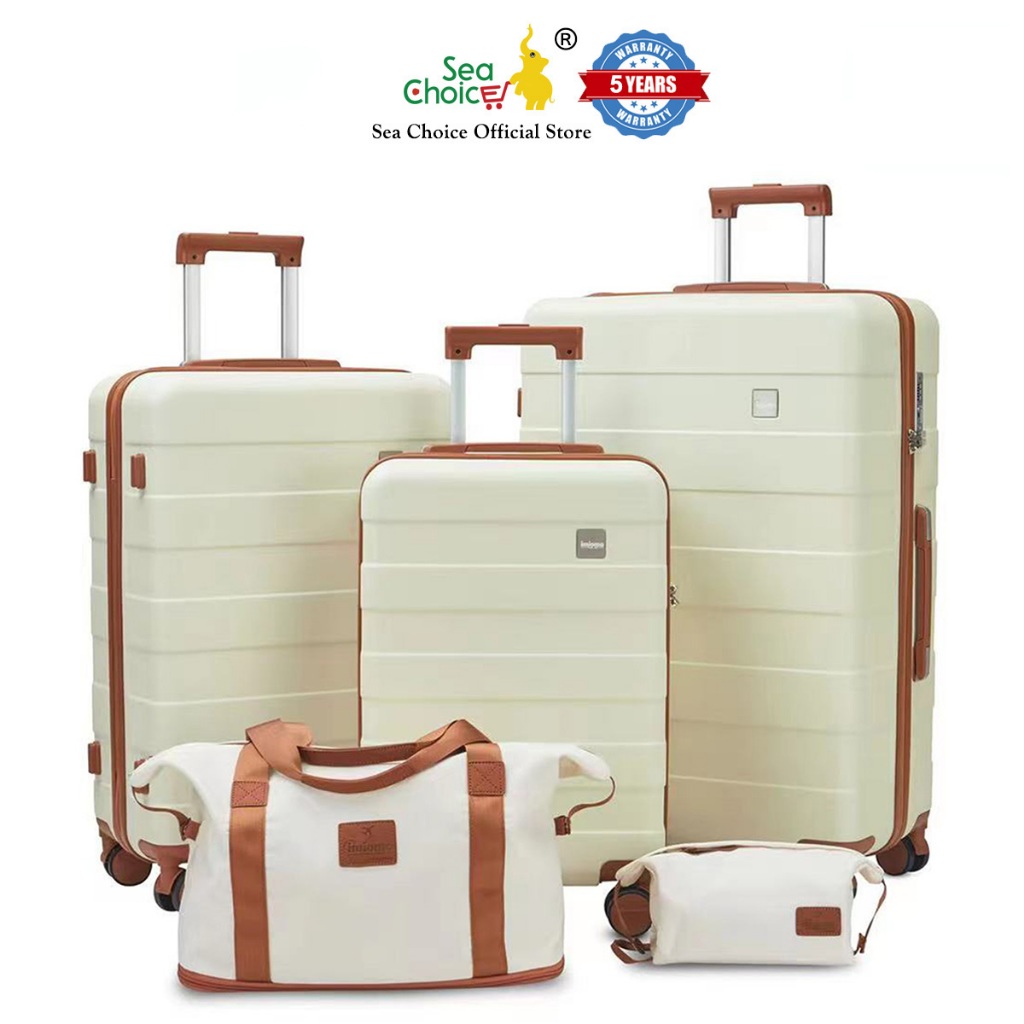 Vali du lịch Sea Choice chất liệu Vỏ Cứng ABScó tặng Túi Du Lịch Có Thể Mở Rộng nhiều Size 20/24/28'' khóa TSA / khoáYKK