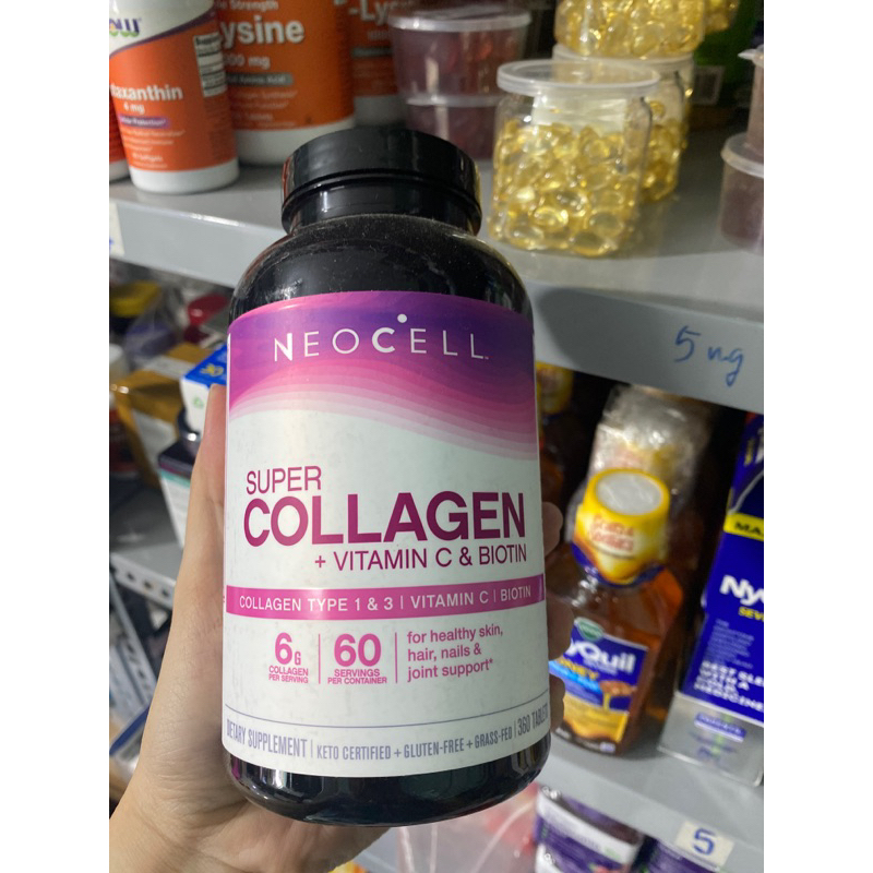 Viên / nước NEOCELL SUPER COLLAGEN + C + BIOTIN 360v