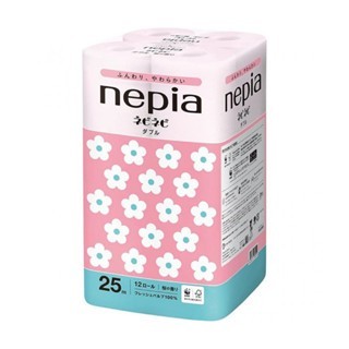 Giấy vệ sinh Nepia 2 lớp hương anh đào 12 cuộn/bịch