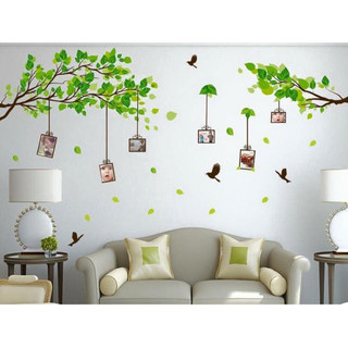 Decal Dán Tường Cành Cây khung Ảnh Dán Phòng
