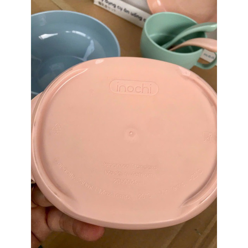 Bộ bát ăn dặm 6 chi tiết hkm vinamilk nhựa inochi