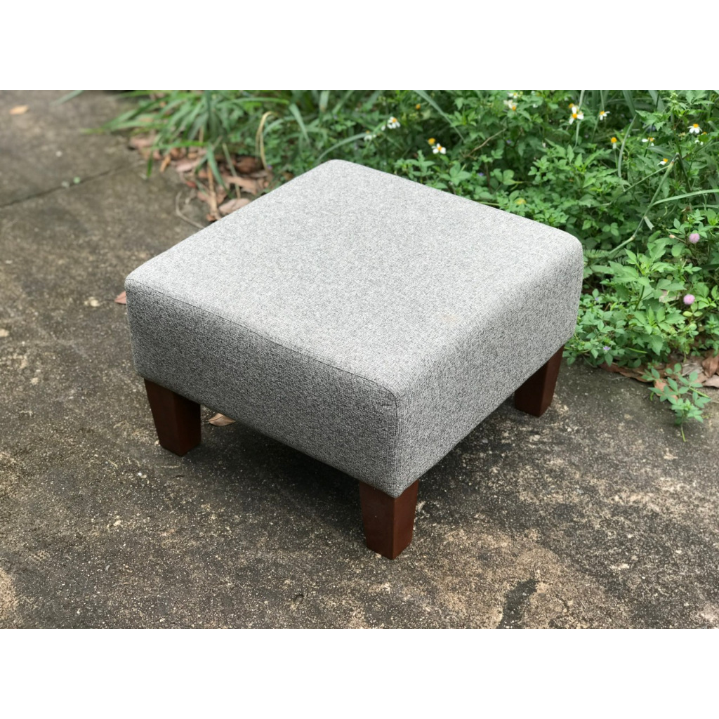 Đôn vuông lùn bọc vải