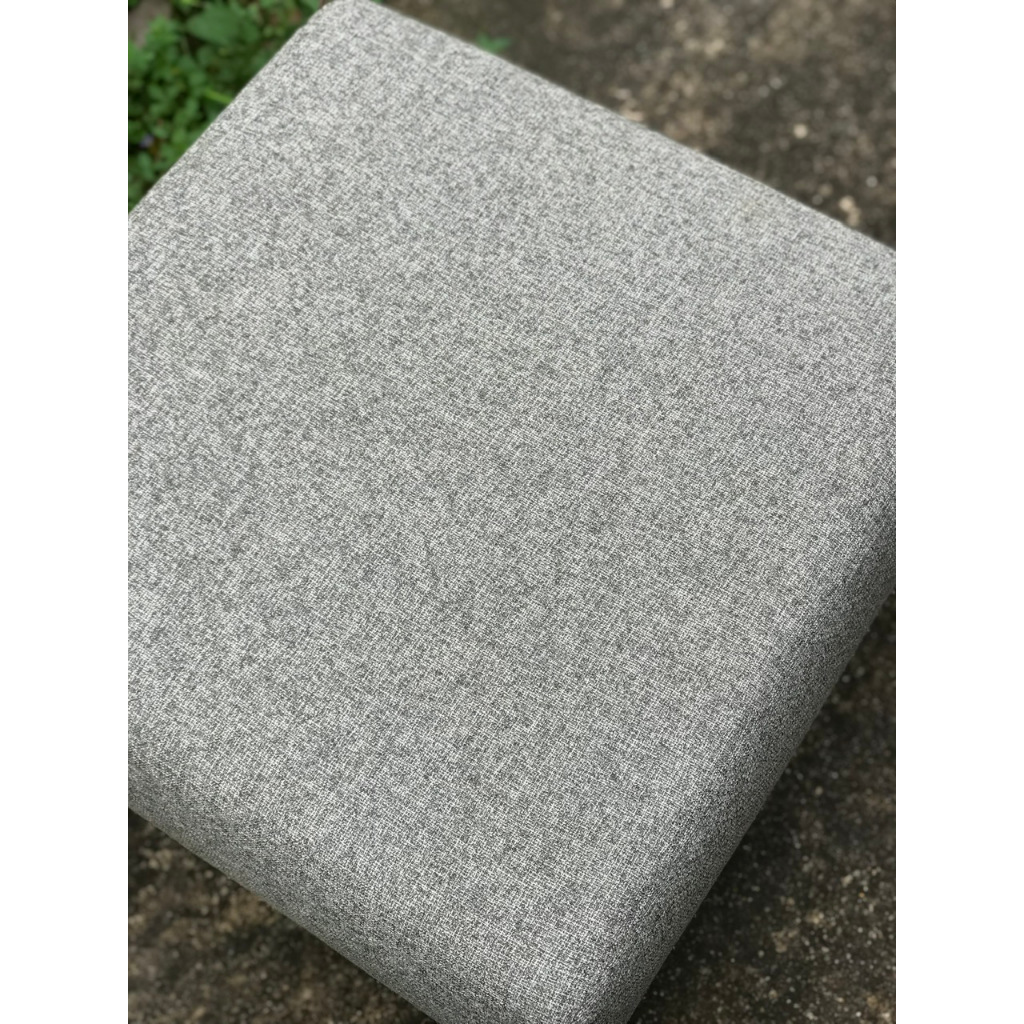 Đôn vuông lùn bọc vải