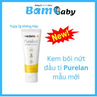 Kem bôi nứt đầu ti medela purelan 7g/ 37g mẫu mới