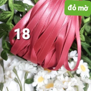 Ruy băng lụa ,size 6MM .(dây 10 mét )