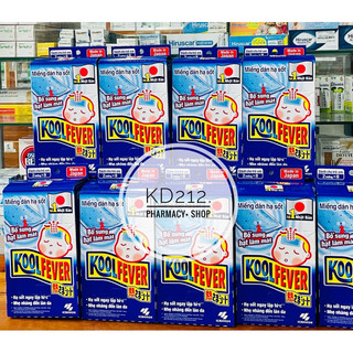 MIẾNG DÁN HẠ SỐT KOOLFEVER (TÚI 2 MIẾNG)