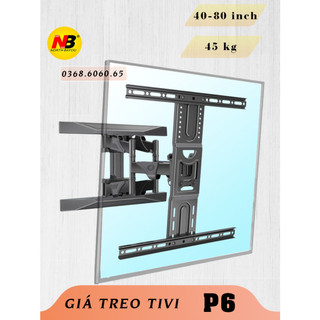 L400 #Giá treo Tivi #Chính hãng North Bayou  #Giá treo Tivi gắn tường #Xoay đa năng [màn hình 32 - 75inch] P5 P6 P4