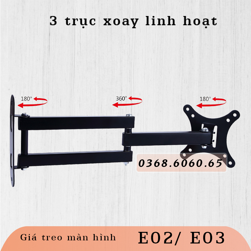 E02 – #Giá treo màn hình #Giá treo màn hình máy tính #Xoay đa năng #Màn hình 17-32inch  CP104 S32