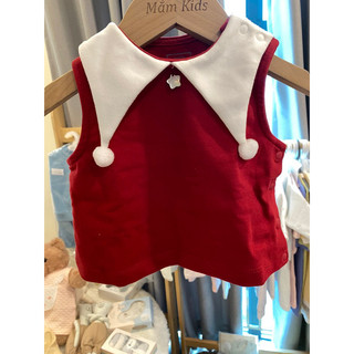 Áo Gile Nous 2 Màu Trần bông Gilet 2020 ( Size từ 3-6 Tháng Đến 2-3y)