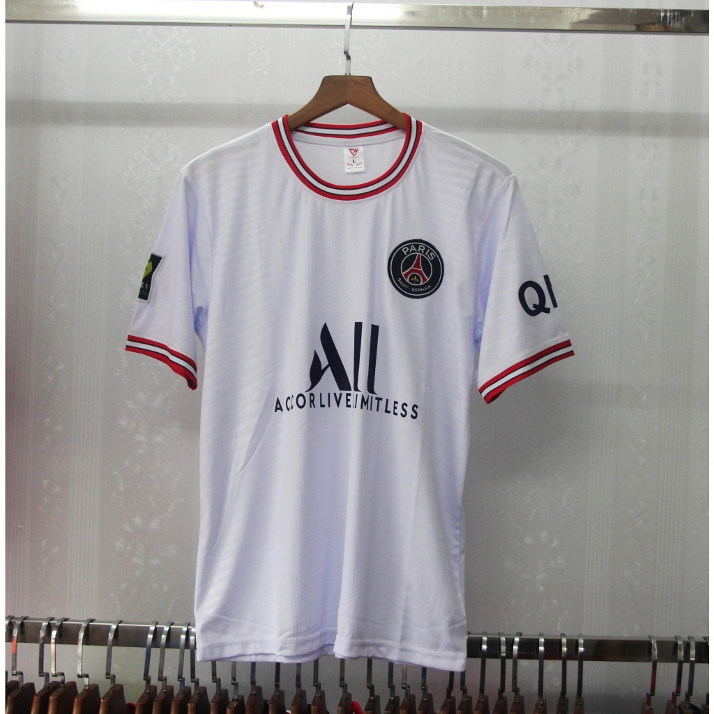 Bộ Quần Áo Bóng Đá CLB Paris Saint Germain (PSG) Mẫu Mới Chất Liệu Thun Thái - Áo Đá Banh Giá Rẻ Cho Người Lớn & Trẻ Em