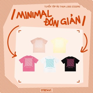 TUYỂN TẬP ÁO THUN TEE LOGO ZIGZAG ‘MINIMAL ĐƠN GIẢN’ NỔI TIẾNG CỦA 5THEWAY®