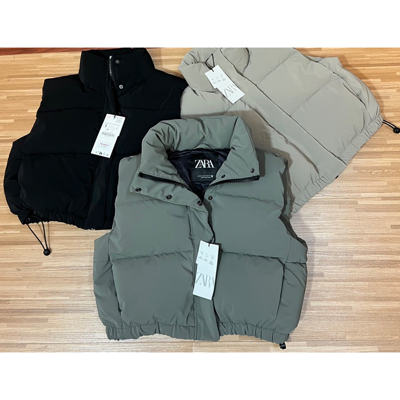 Áo gile croptop nữ Zaa/Raa hàng xuất khẩu chuẩn hãng