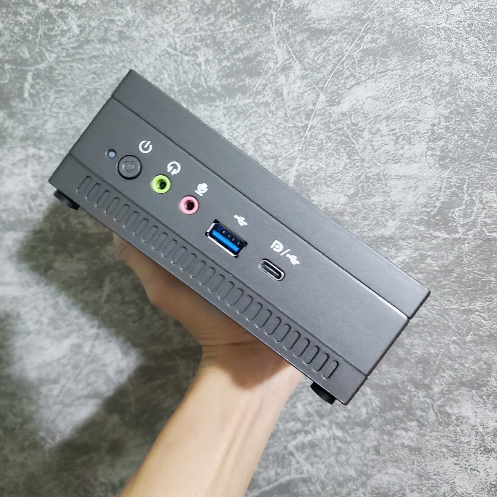 Mini pc chạy AMD Ryzen 7 2700u tích hơp GPU vega 10 rất mạnh làm văn phòng, xem phim 4k, youtube,  liên minh | izzygame