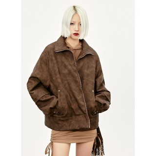 Áo khoác da lộn Made Extreme Turtle Neck Jackets