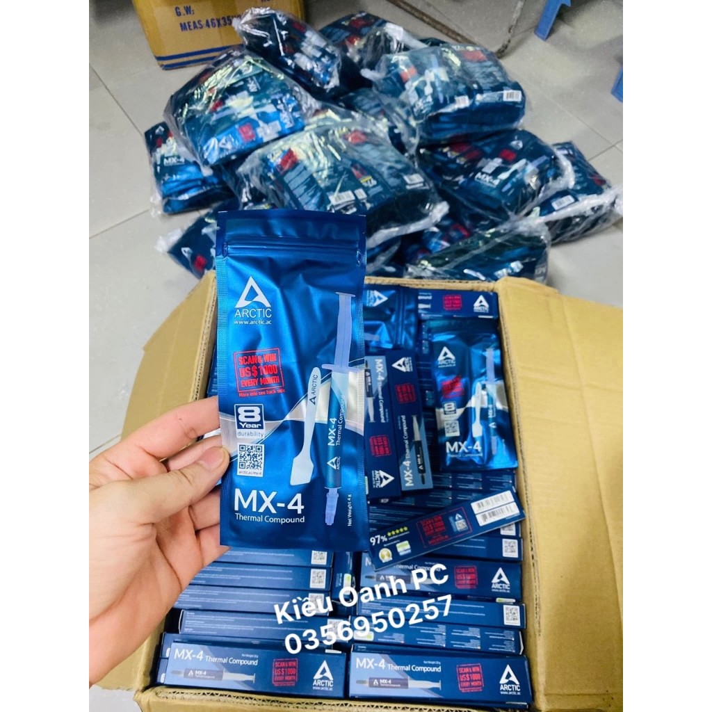 Keo Tản Nhiệt ARCTIC MX4 - Hàng Chính Hãng