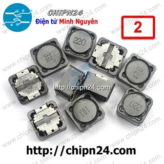 [3 cái] (KG1) Cuộn Cảm Dán CD127 (12.5x12.5mm) (33uH/47uH/68uH/100uH/150uH/220uH/330uH/470uH) - [Chọn Loại]