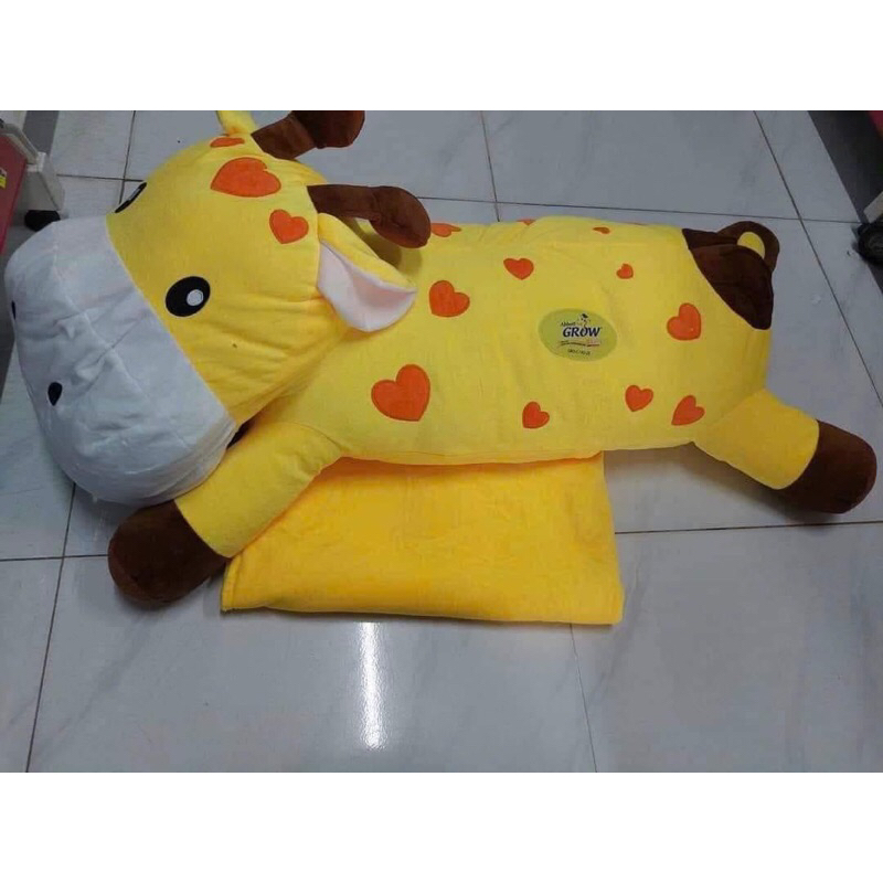 Bộ Mềm Gối Grow Bông Bự Mềm Mại Cho Bé Như Hình