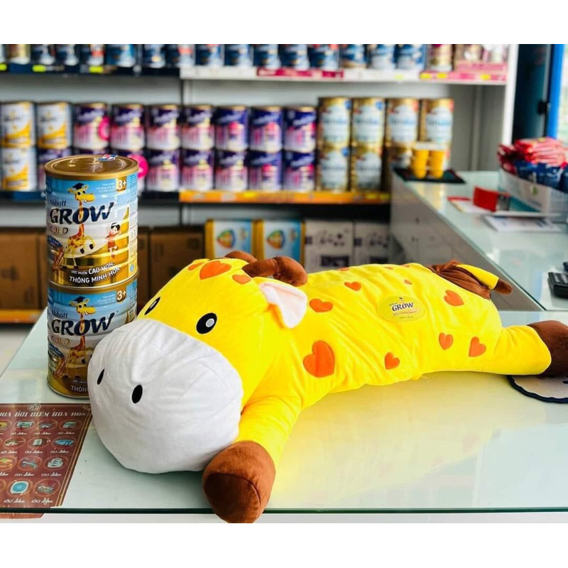 Bộ Mềm Gối Grow Bông Bự Mềm Mại Cho Bé Như Hình