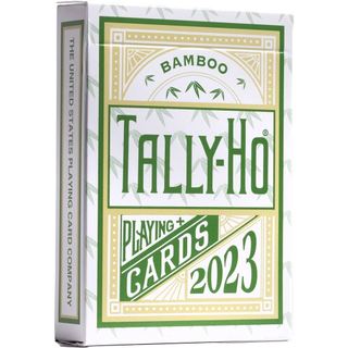 Bộ bài tây tally - ho plants bamboo playing card