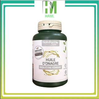 Tinh dầu hoa anh thảo hữu cơ pháp nat & form 200 viên