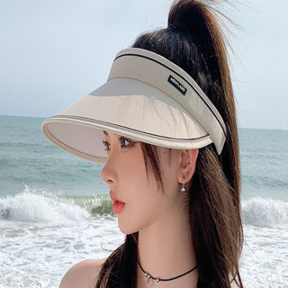 Mũ rộng vành thời trang nón nữ nửa đầu đi biển du lịch chống nắng chống UV trẻ trung năng động gấp gọn tiện lợi SANALY