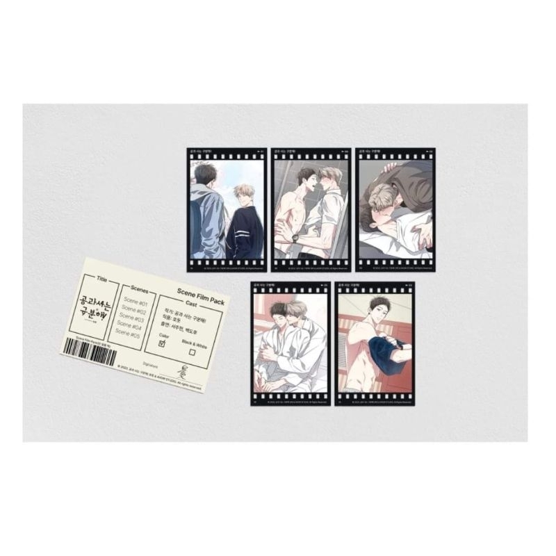 Lẻ goods truyện manhwa Công Tư Phân Minh hàng chính hãng