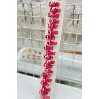 Set 2 kẹp mái gấu dâu Lotso cho bé