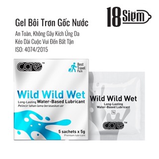 Gel Bôi Trơn Gốc Nước CARE Wild Wild Wet - Lâu Khô, An Toàn