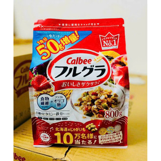 Ngũ Cốc Calbee túi 800g date T2/25 Nhật Bản