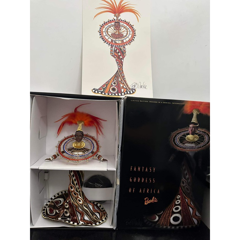 Búp bê Barbie Fantasy Goddess Of Africa