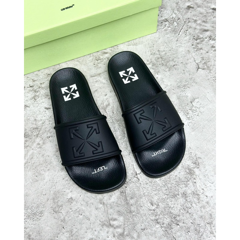 💥GIÁ RẺ NHẤT💥💰Dép lê quai su nam - dép lê off white nam hàng cao cấp - full box bill đầy đủ