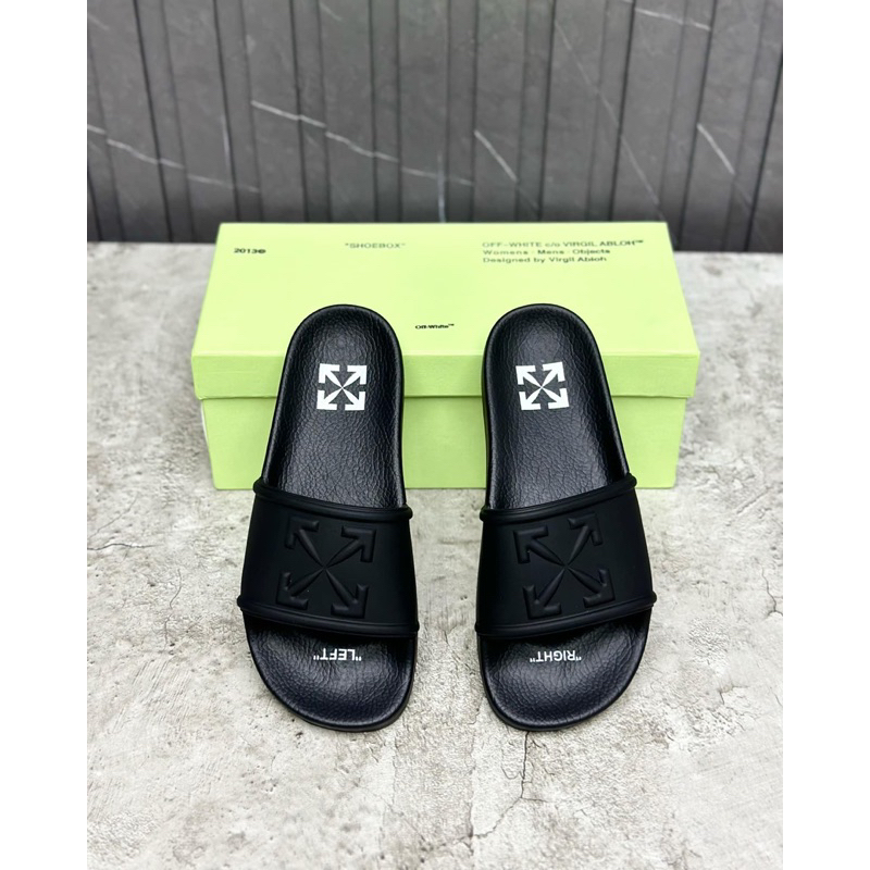 💥GIÁ RẺ NHẤT💥💰Dép lê quai su nam - dép lê off white nam hàng cao cấp - full box bill đầy đủ