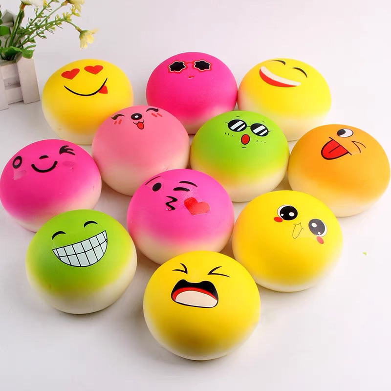 Móc khoá squishy bánh bao mini đáng yêu-i8