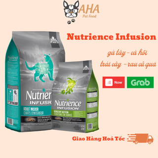thức ăn cho mèo Nutrience Infusion Bao 2.27kg - hạt cho mèo Gà Tây Trái Cây Rau Củ Quả ahapetshop