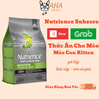 Hạt cho mèo con Nutrience Infusion Bao 500g - đồ ăn cho mèo con Thịt Gà, Rau Củ Và Trái Cây Tự Nhiên ahapetshop1
