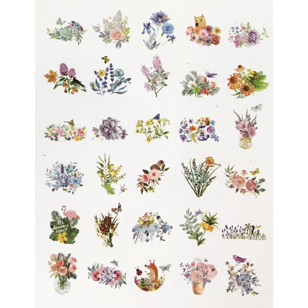 Gói 60 sticker giấy SG6006 Gachini