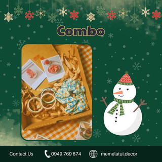 Set combo quà tặng handmade tiện lợi