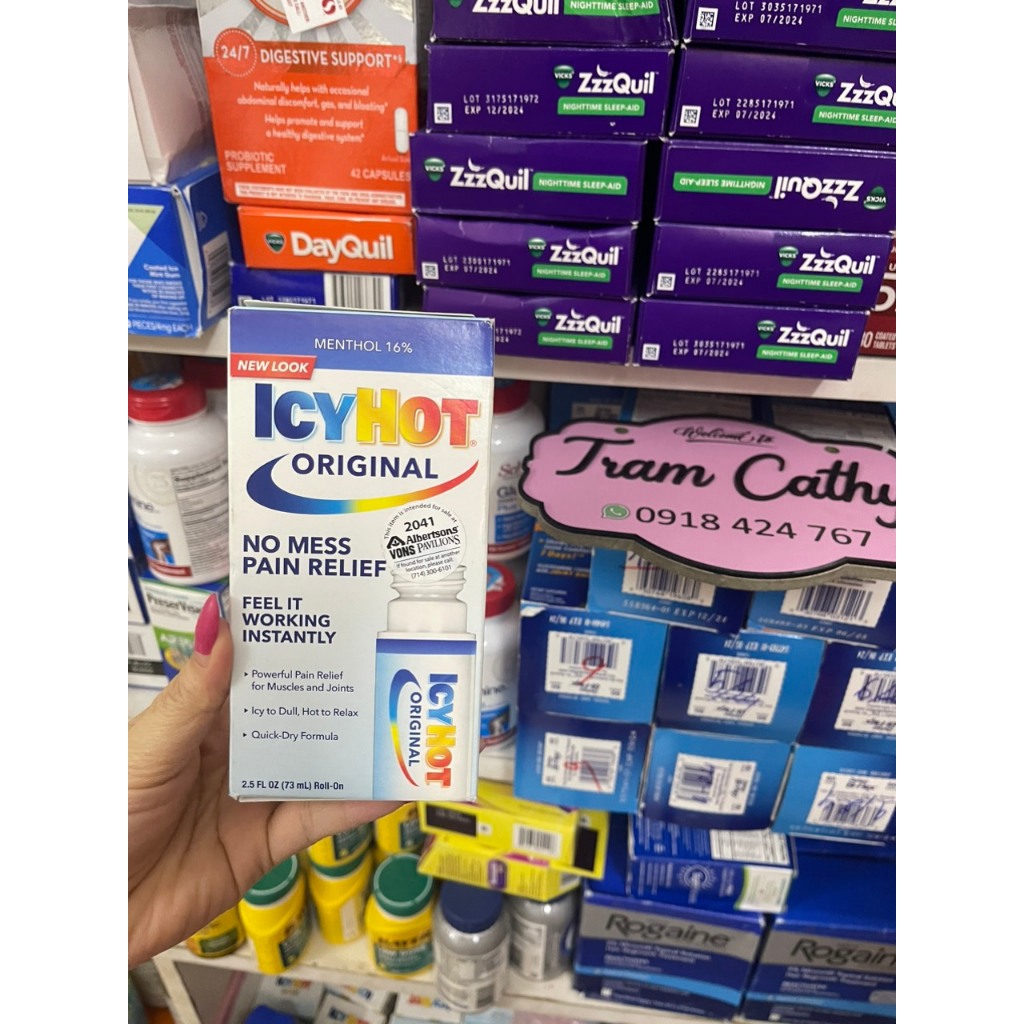 Dầu nóng dạng lăn Icy Hot ORIGINAL