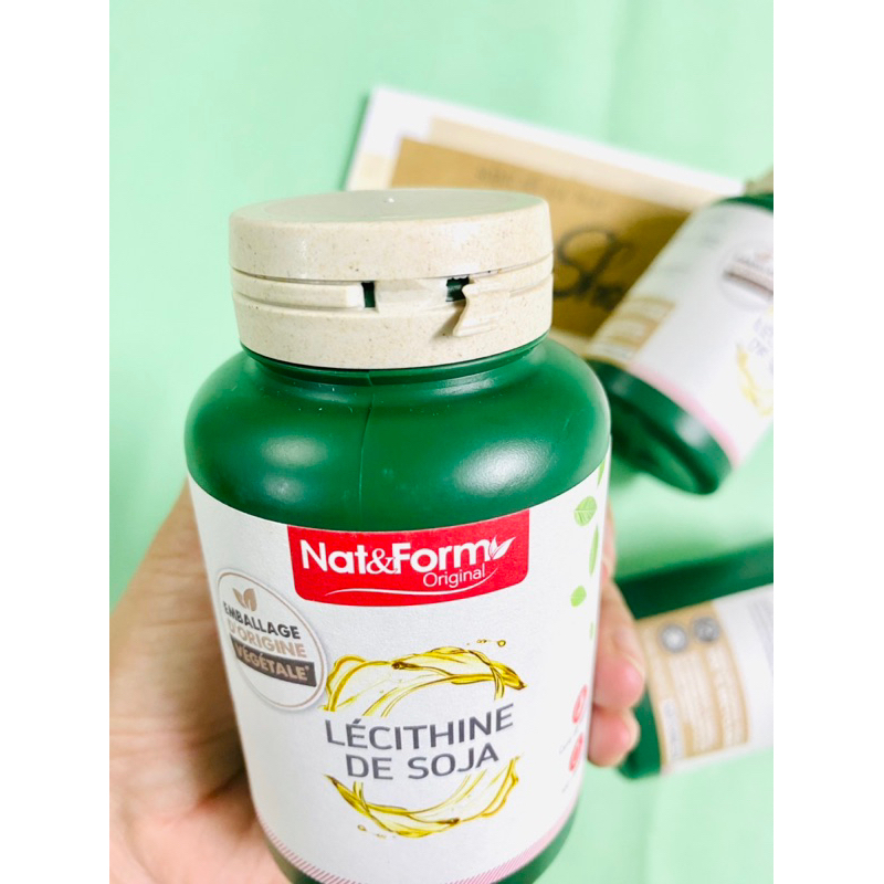 Viên uống mầm đậu nành Lecithine de Soja Nat Form 100 viên