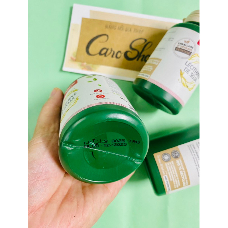 Viên uống mầm đậu nành Lecithine de Soja Nat Form 100 viên