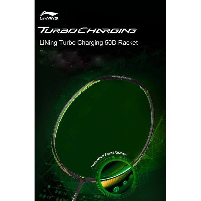 Vợt cầu lông Lining Turbo Charging 50D, Turbocharging 01D  - TẶNG KÈM LƯỚI