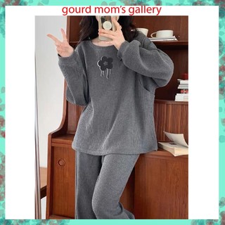 Bộ bầu - bộ sau sinh ( Gân Xốp Tổ Ong ) chất liệu thun - kiểu mới thời trang