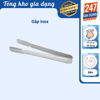 Dụng cụ gắp nước đá inox, gắp inox